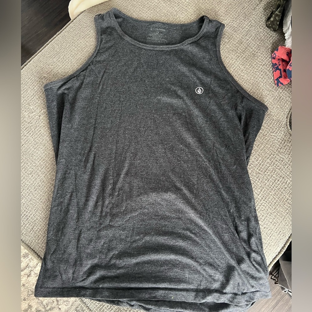 Volcom Dark Gray Tank Top